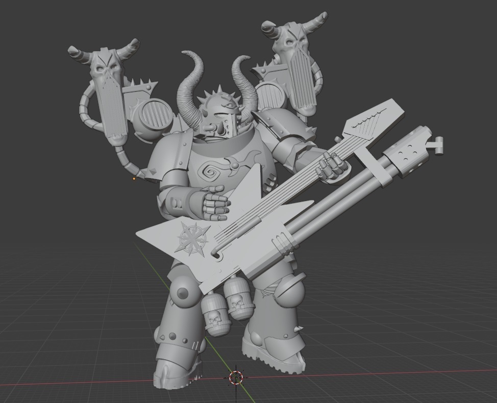 STL file NOISE MARINE 1 RESIN SUPPORTED ⚔ ・3D printing design to